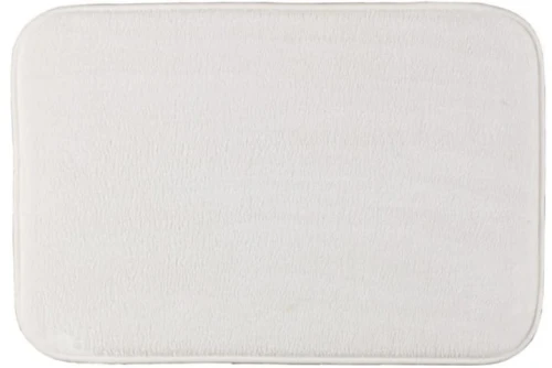 DYWAN DYWANIK ŁAZIENKOWY 60x40 ANTYPOŚLIZGOWY SOFT BIAŁY