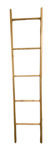 Drabinka regał półka wieszak z BAMBUSA 160cmx35cm