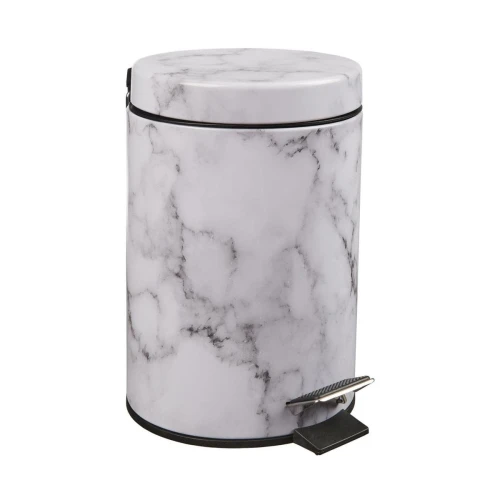 KOSZ NA ŚMIECI ŁAZIENKOWY 3L MARBLE KS-04