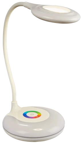 LAMPKA LED BIURKOWA NOCNA SZKOLNA ELASTYCZNA BIAŁA LOS-19