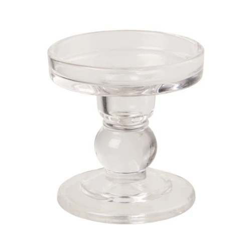 Świecznik na świecę stołową Glam wys. 8,8cm LAM-12