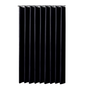 ZASŁONA ZASŁONKA PRYSZNICOWA 180X200 CZARNA ZA-12