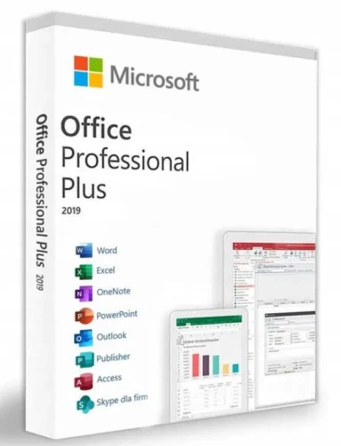 Microsoft Office Professional Plus 2019 Klucz 1 stanowisko
