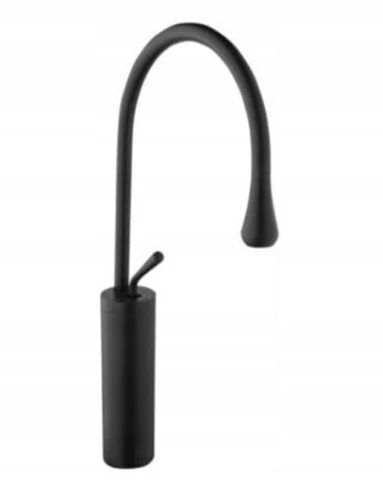 BATERIA UMYWALKOWA CZARNA MAT WYSOKA 45CM