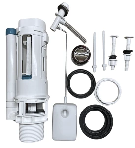 ZESTAW NAPRAWCZY DO WC SPŁUCZKA ZAWÓR SPUSTOWY + NAPEŁNIAJĄCY BOCZNY