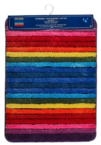 DYWANIK ŁAZIENKOWY RAINBOW  TĘCZA